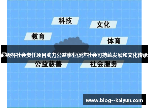 超级杯社会责任项目助力公益事业促进社会可持续发展和文化传承