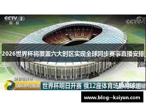 2026世界杯将覆盖六大时区实现全球同步赛事直播安排